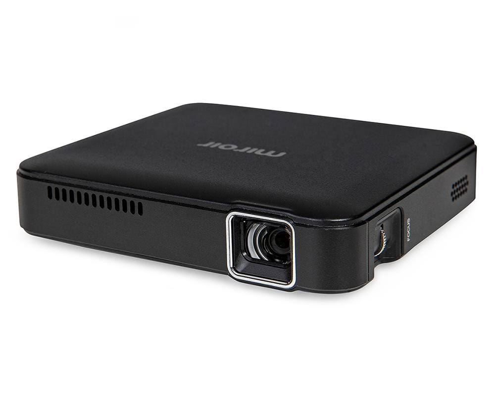 Black Portable DLP LED Projector W7839