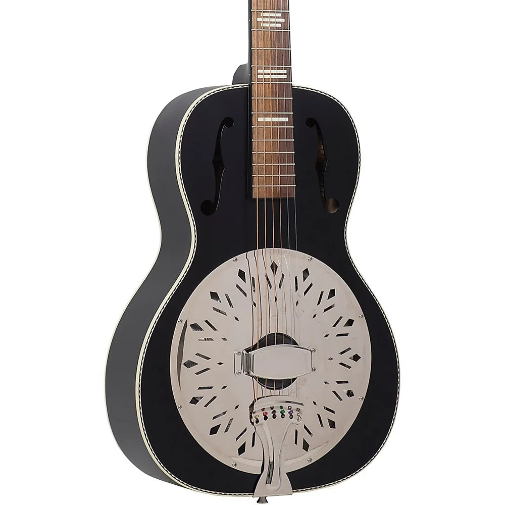 Resonator Guitar Satin Black T59378