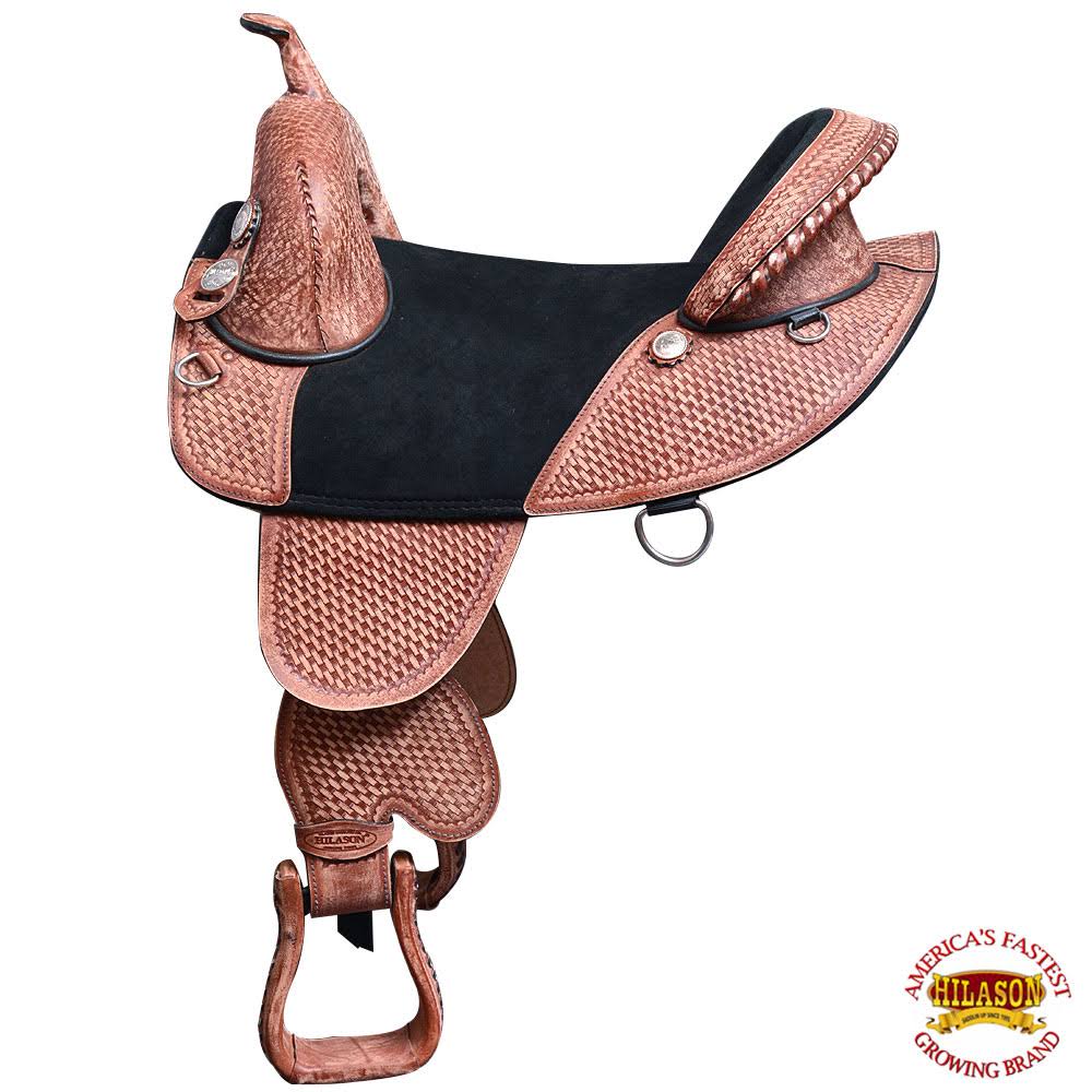 17 in Leather Western Horse Saddle U9078