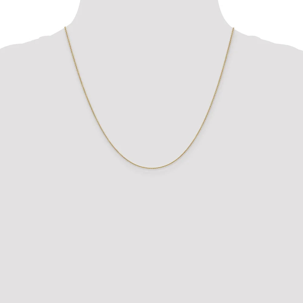 14kt Yellow Gold 20 inch Cable Chain Y6243