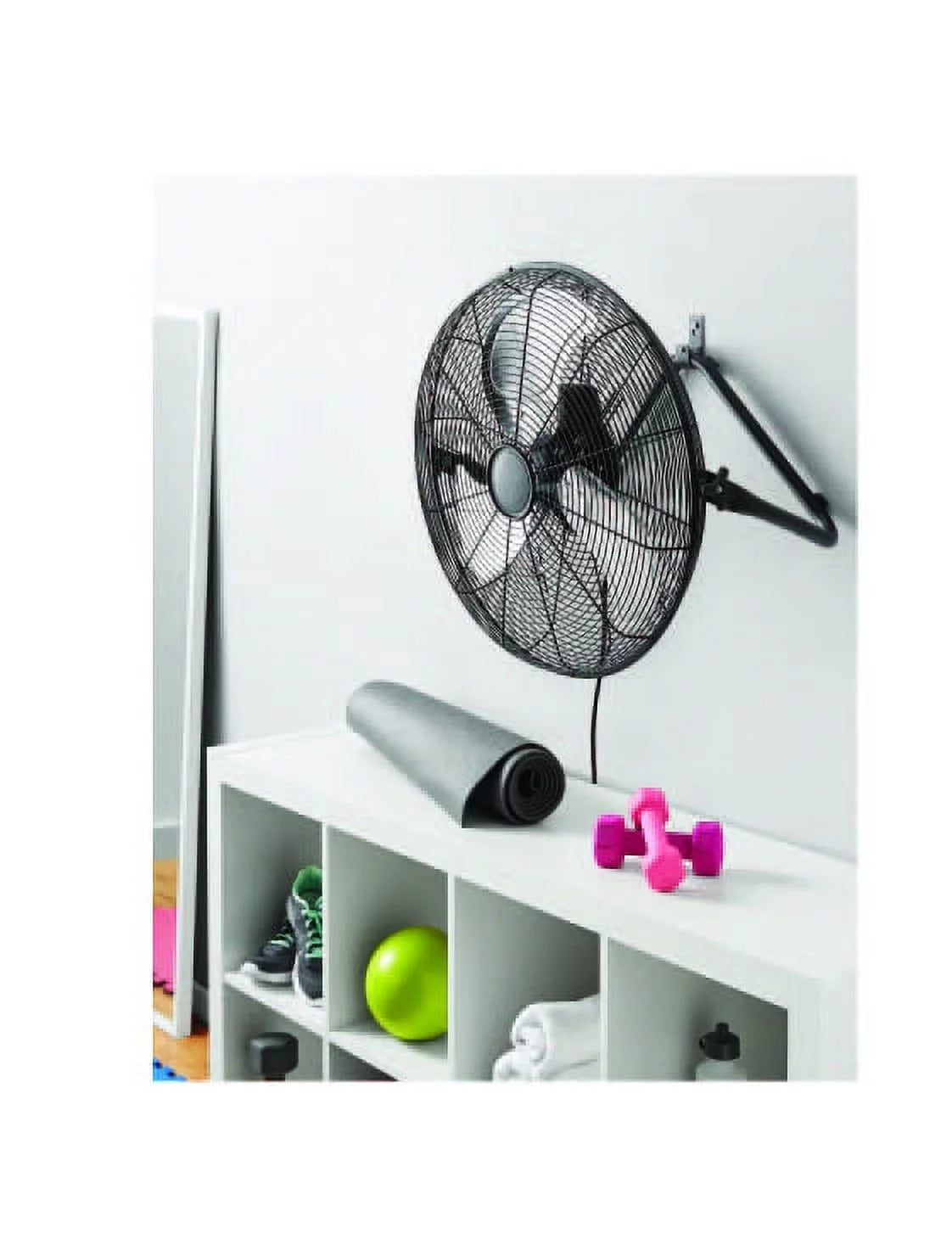 20 inch 3-Speed Steel Floor Fan, Black U796570