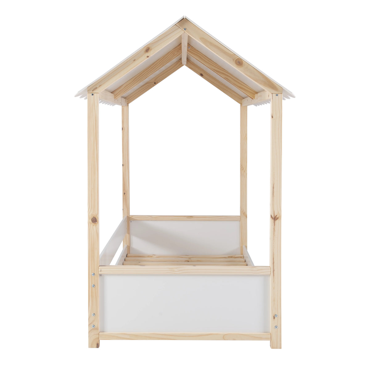 White Twin Kid's Bed H61297