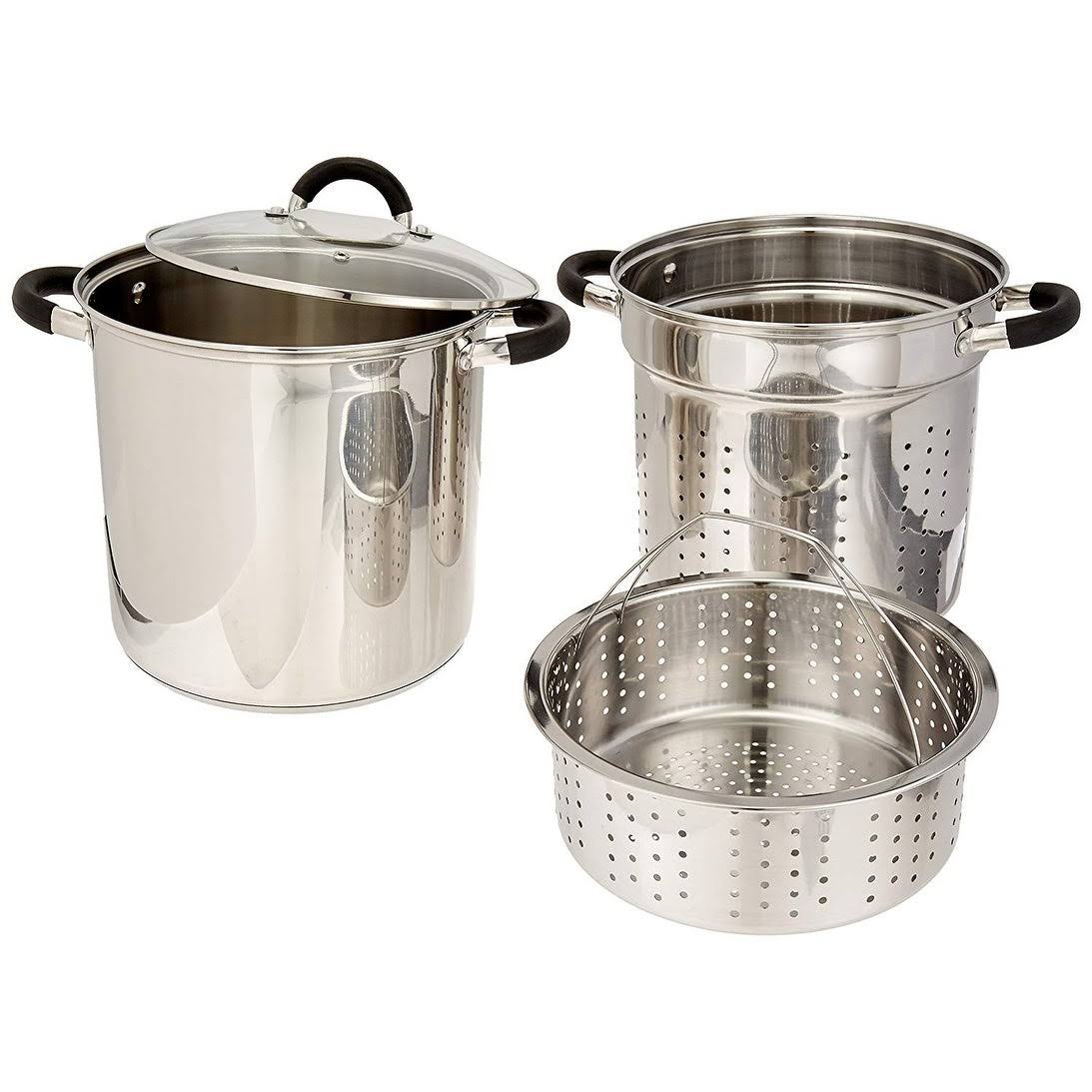 12 qt Stainless Steel Pasta Cooker X8383