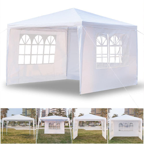 10'x10' Waterproof Canopy Tent with 3 Walls D3923