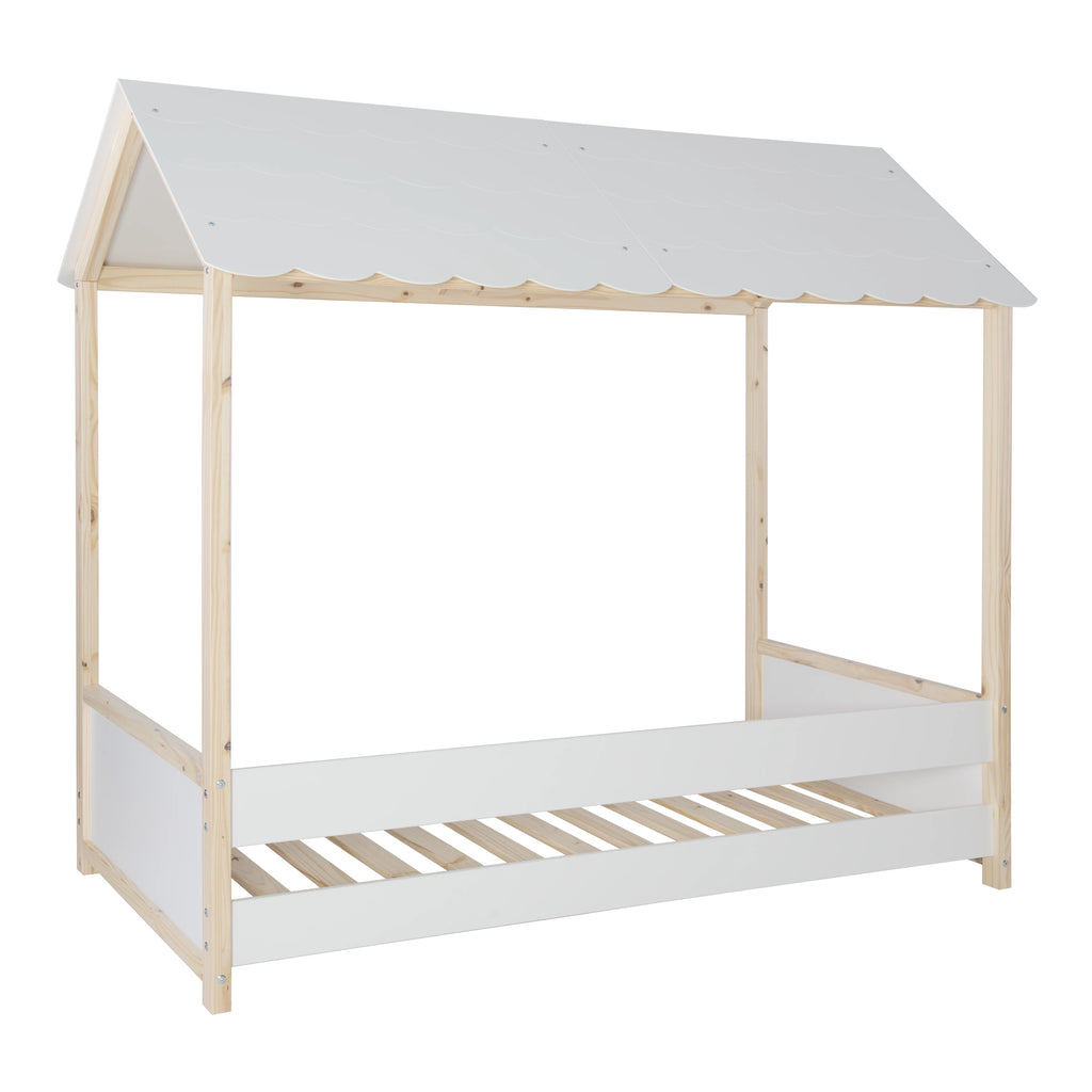 White Twin Kid's Bed H61297