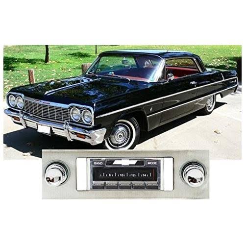 1963 1964 Chevy Impala Caprice USA 630 II High Power 300 Watt Am FM Car Stereo Radio with iPod Docking Cable V6974