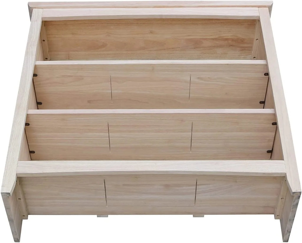 Unfinished Shaker Bookcase X99066