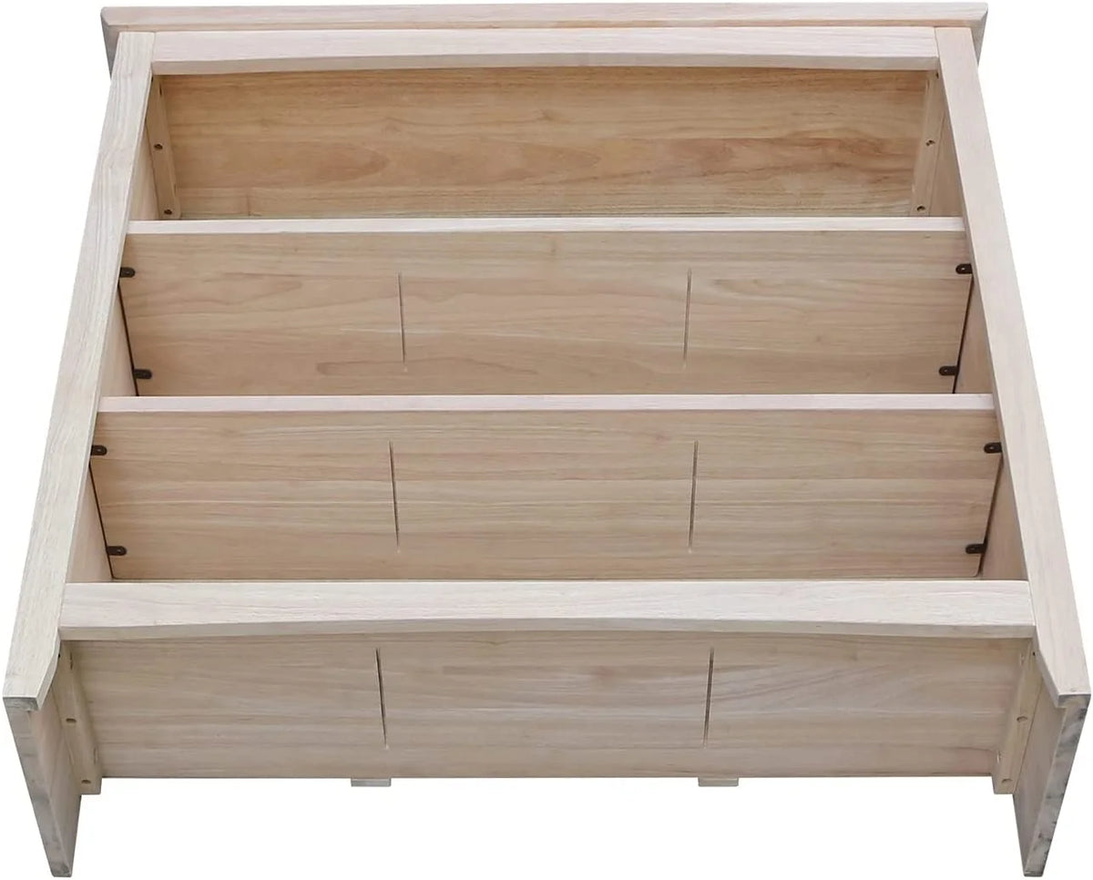 Unfinished Shaker Bookcase X99066