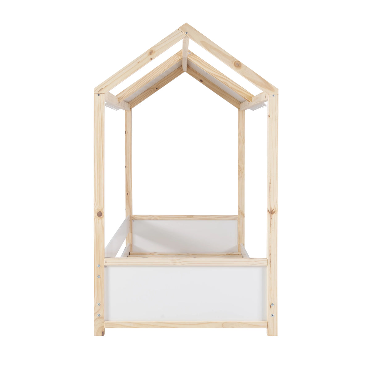 White Twin Kid's Bed H61297