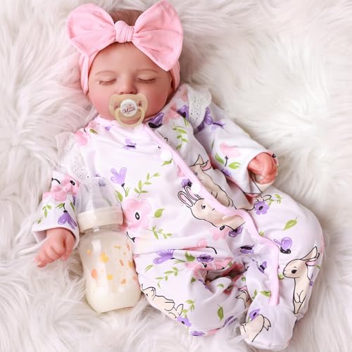 20 Inch Poseable Reborn Baby Doll M47075