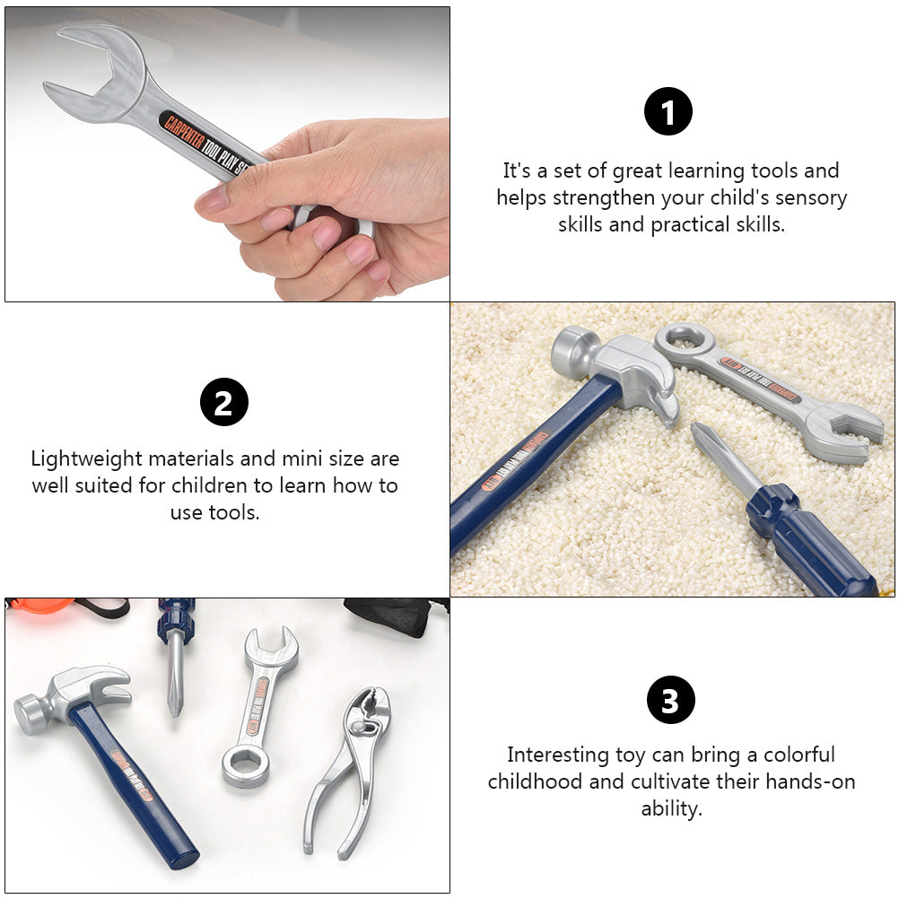 1 Set of 6PCS Kids Play House Toy Simulation Repair Tool DIY Toy I622