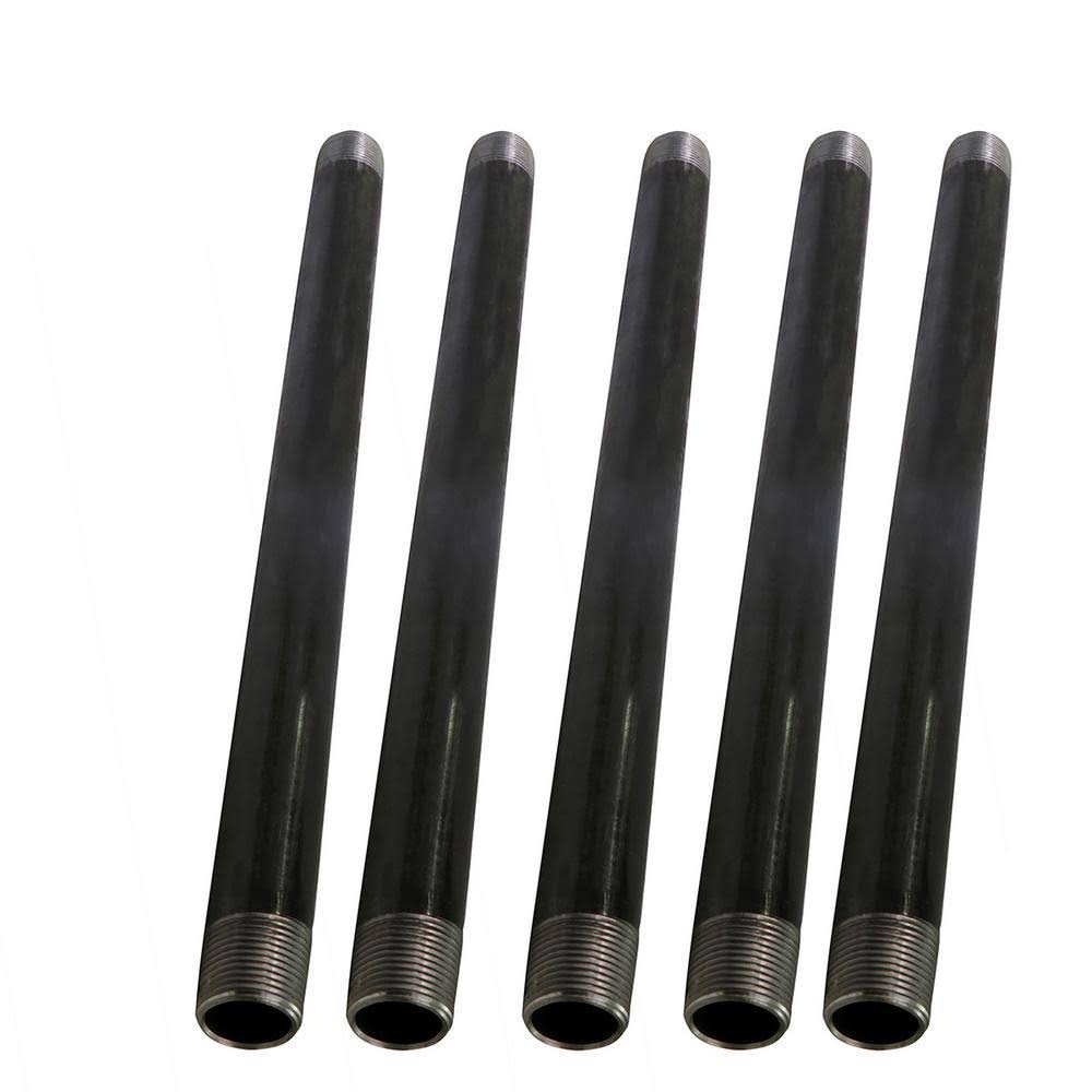 Black Steel Pipe (5-Pack) K95953