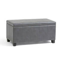 Storage Ottoman Fabric: Stone Gray C1398
