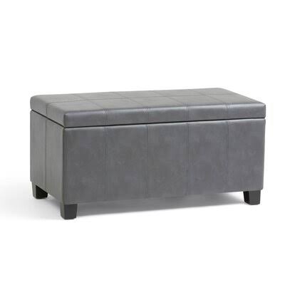 Storage Ottoman Fabric: Stone Gray C1398