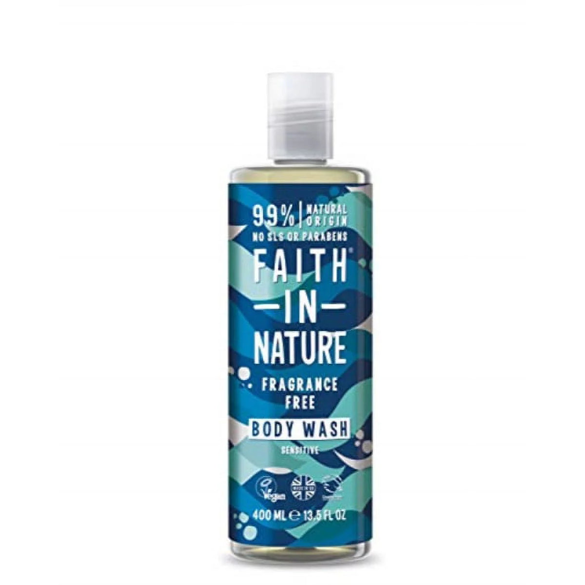 fragrance free shower gel & foam bath 400ml P1024