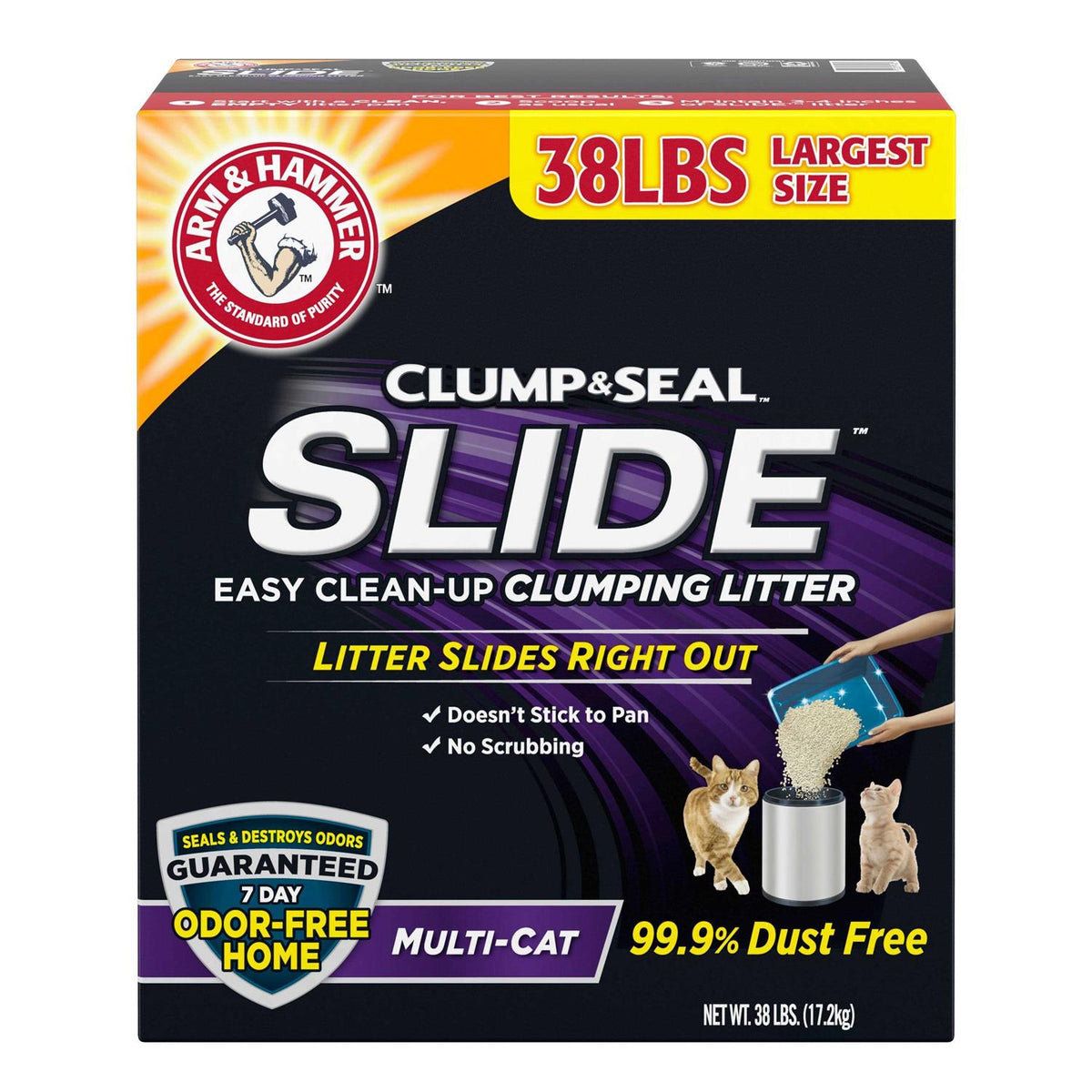 Slide Easy Clean-Up Clumping Cat Litter E2099