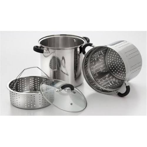12 qt Stainless Steel Pasta Cooker X8383