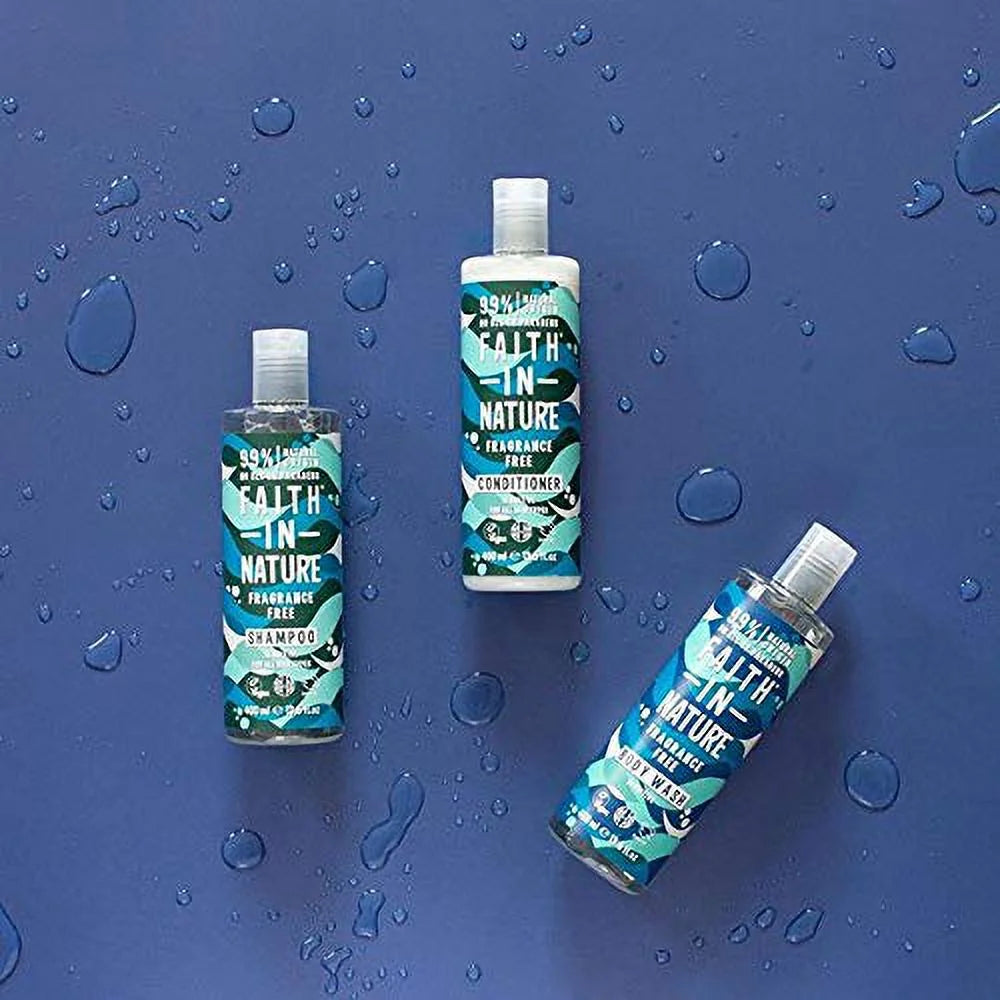 fragrance free shower gel & foam bath 400ml P1024