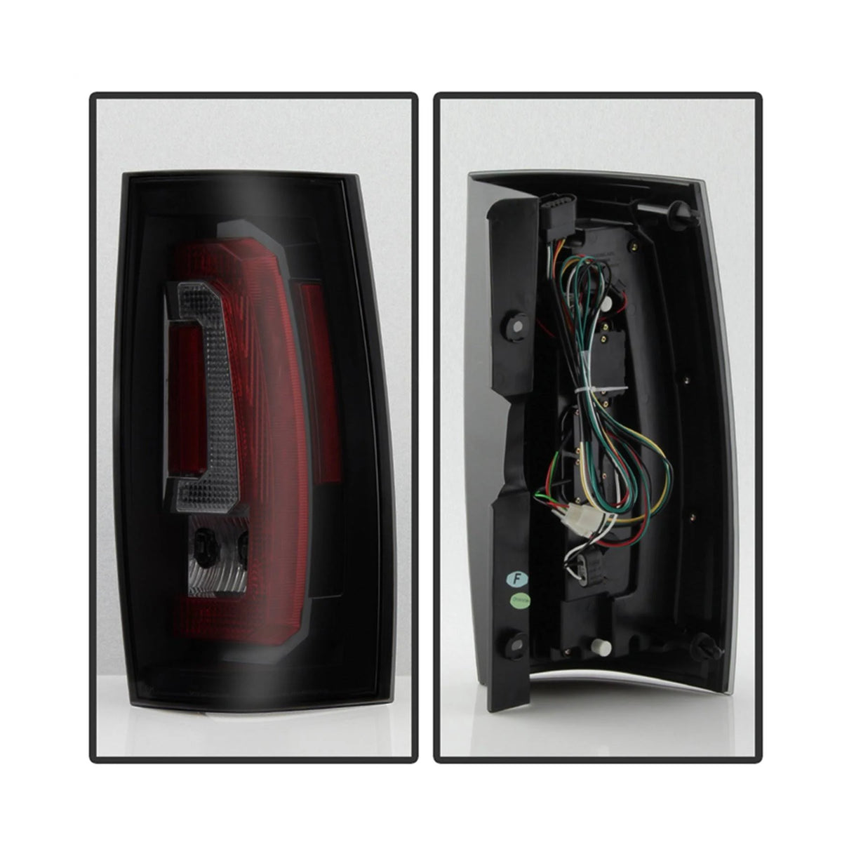 LED Tail Lights Black Smoke V89683