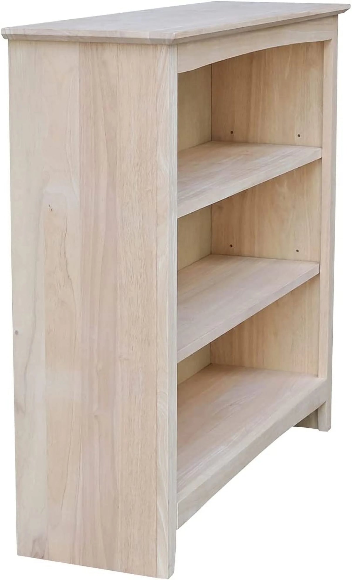Unfinished Shaker Bookcase X99066