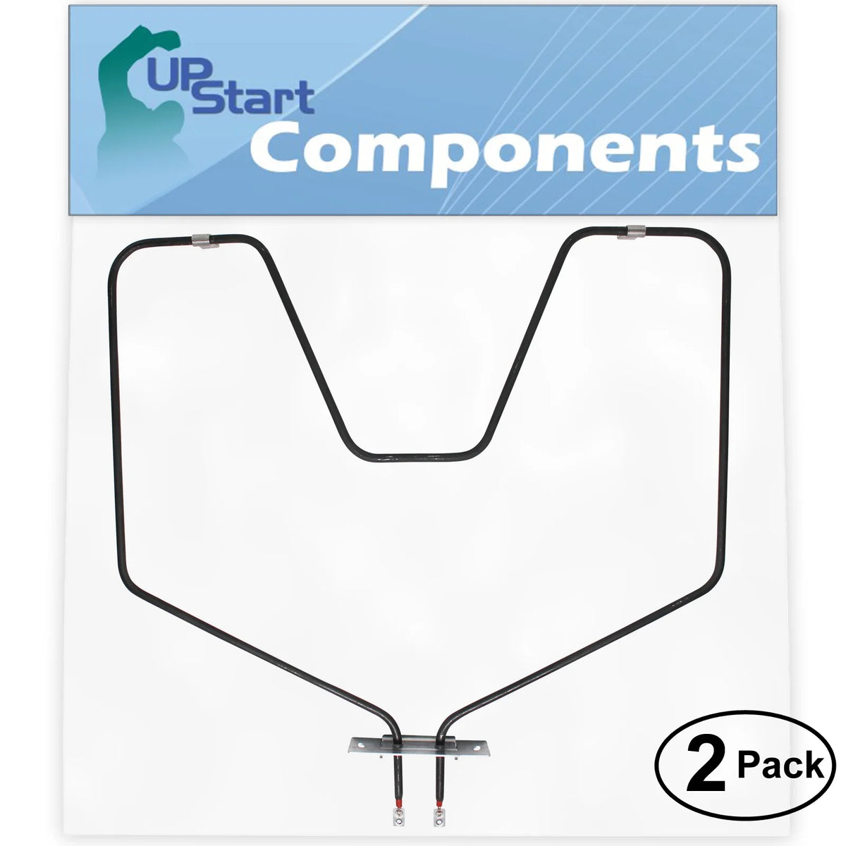 2-Pack Replacement Bake Element for General Electric Oven A772
