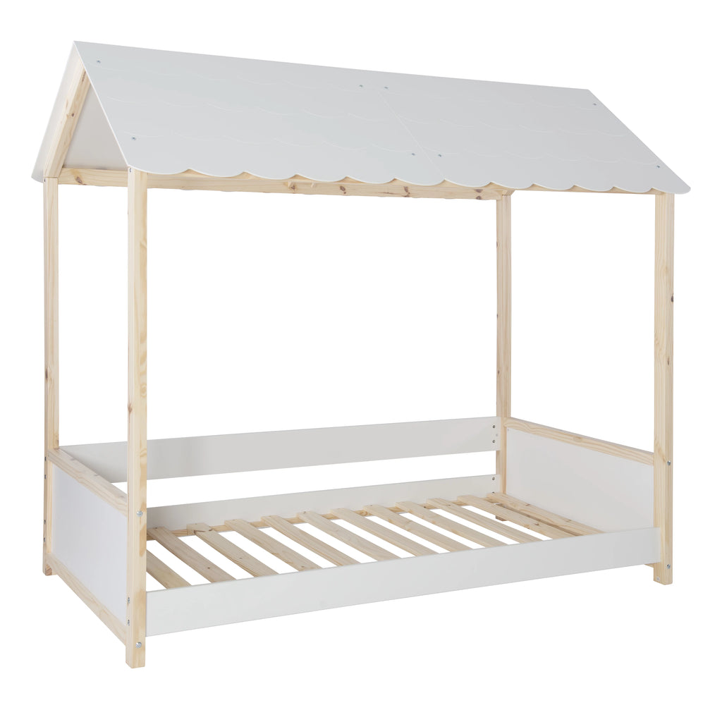 White Twin Kid's Bed H61297