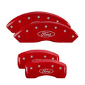 Red Ford Caliper Covers L9566