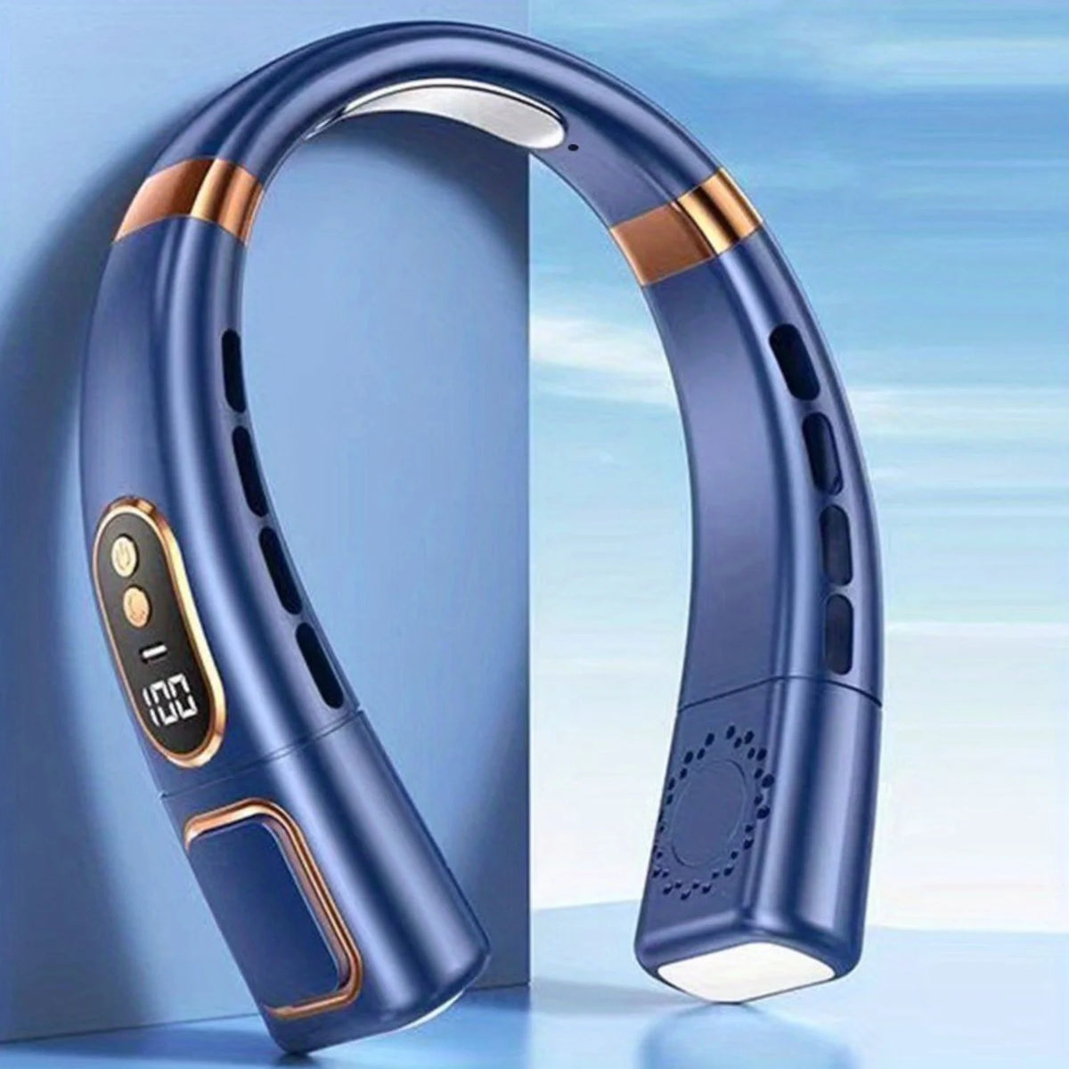 5 Speeds Portable Bladeless Neck Fan U18755