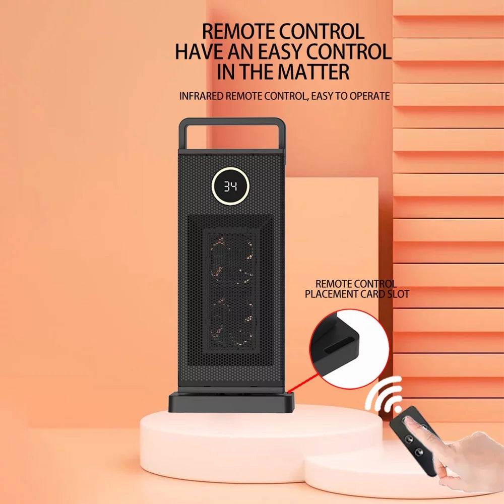 2000W Portable Space Heater with Remote Control E670