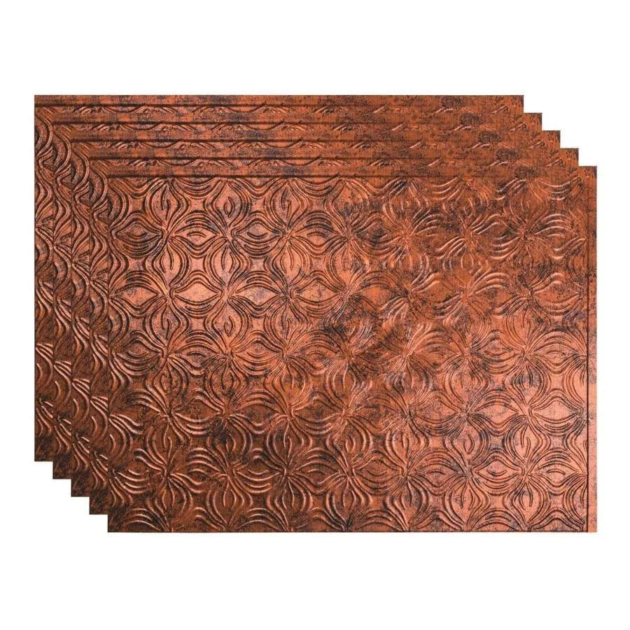18in x 24in Copper Backsplash Panel (5 Pack) K970