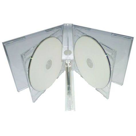 100 Clear 5 Disc CD Jewel Case J4280