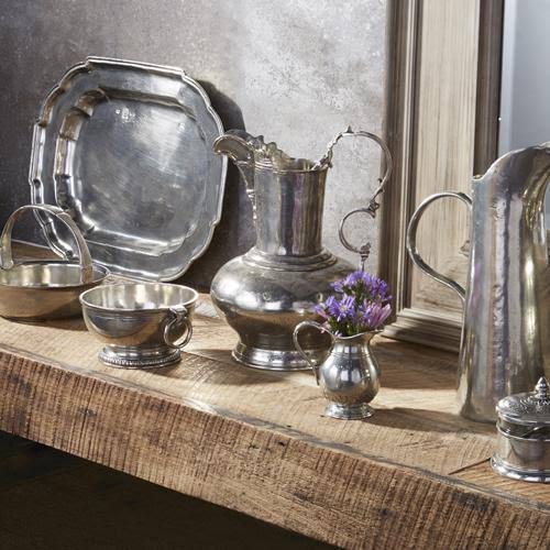 Scalloped Small Oval Tray I319