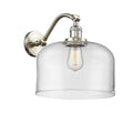 Brushed Satin Nickel X-Large Bell 1 Light Sconce S844