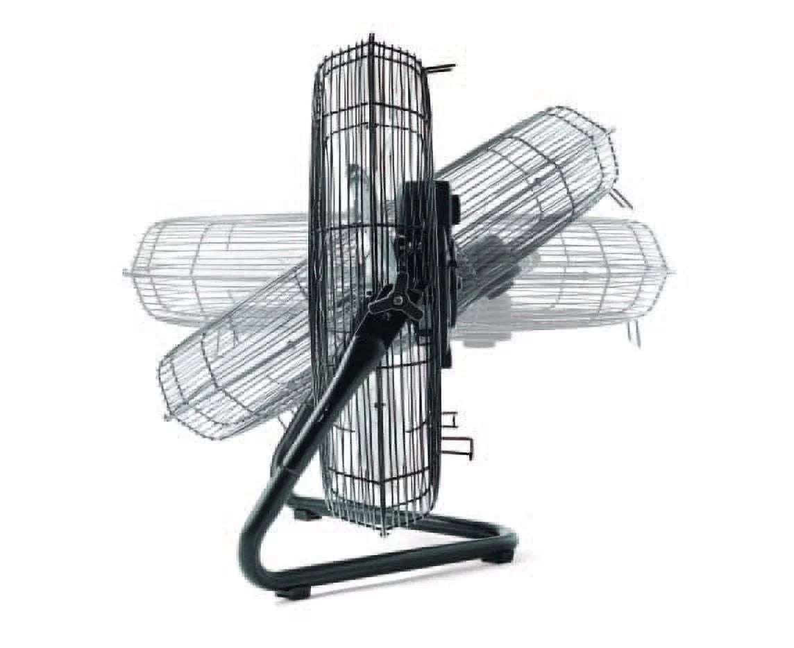 20 inch 3-Speed Steel Floor Fan, Black U796570