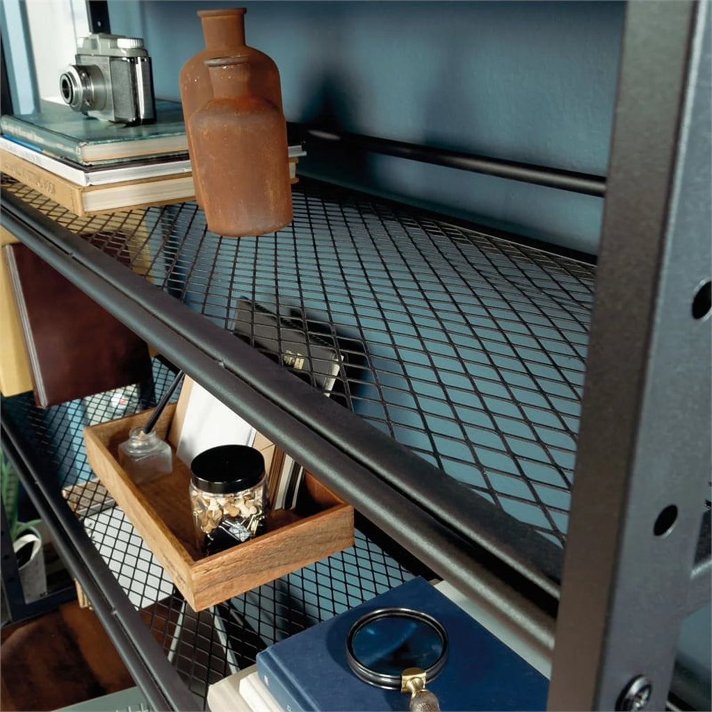 Engineered Wood Computer Desk with Hutch N4623