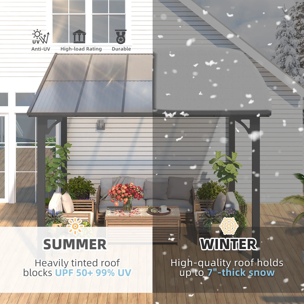 10' x 10' Aluminum Hardtop Gazebo Y50852