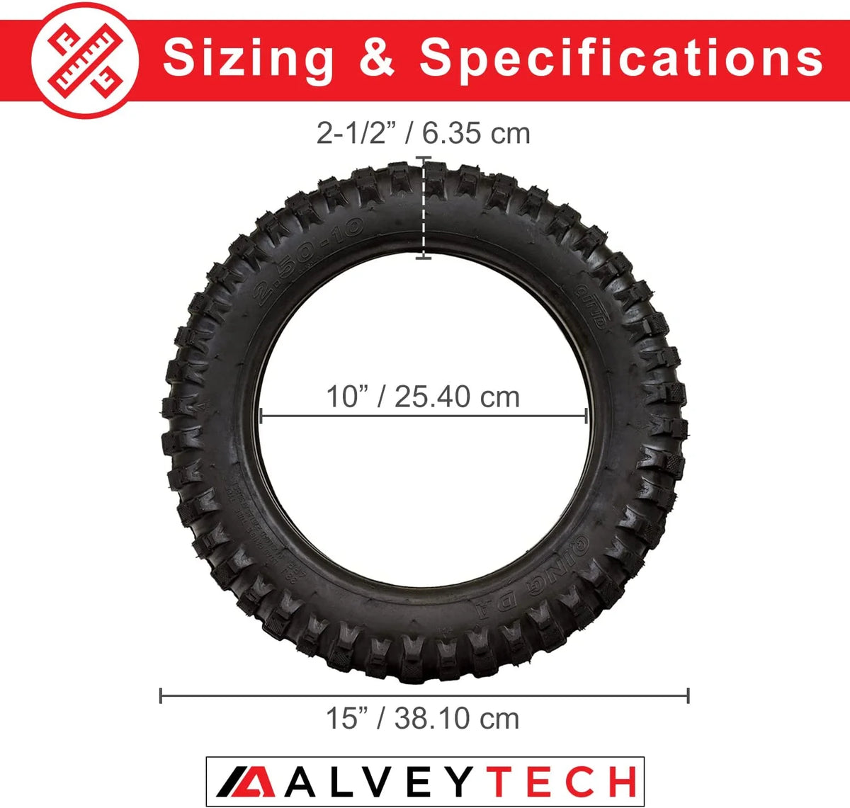 2.50-10 Tire U276355