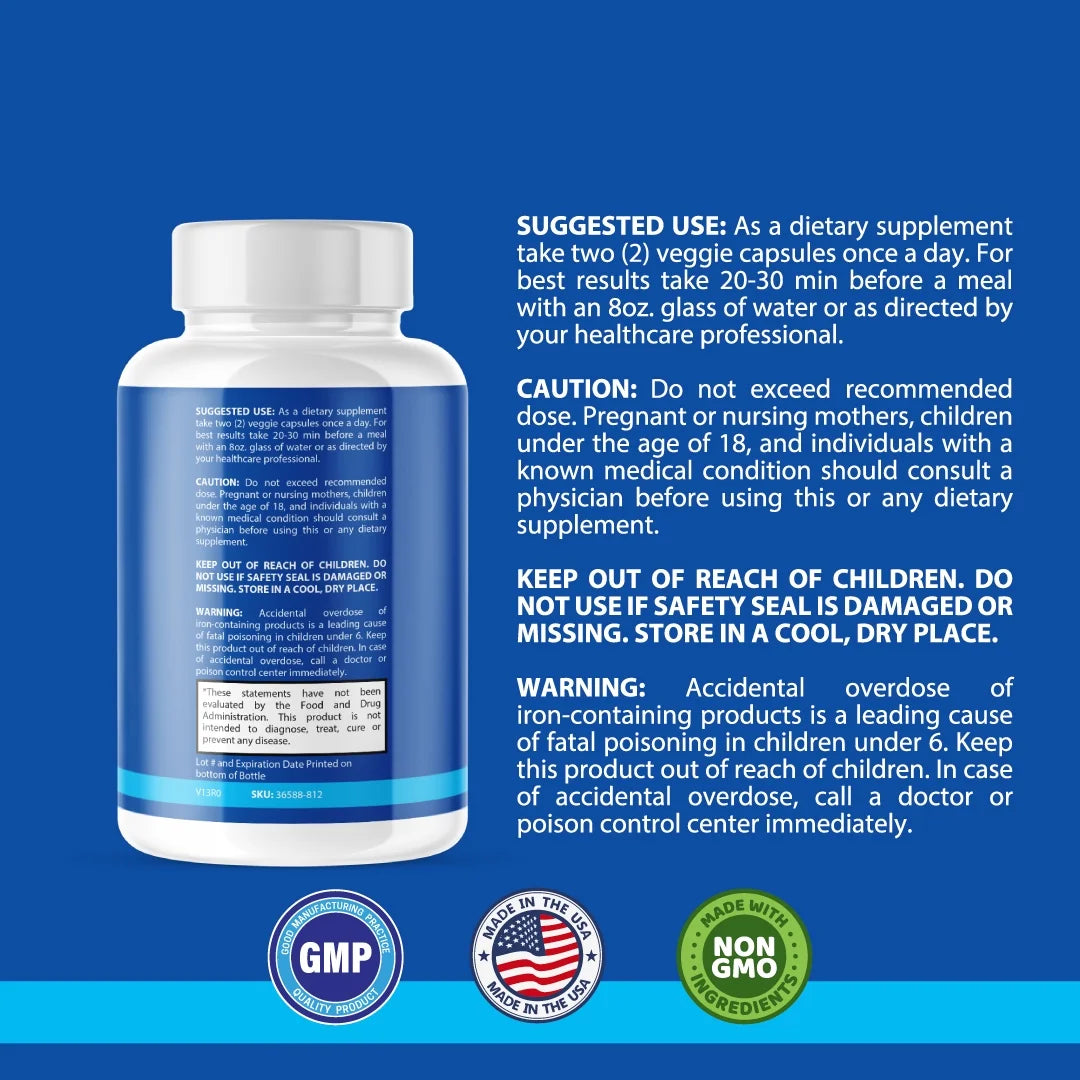 120 Capsules Brain Boost Supplement E248