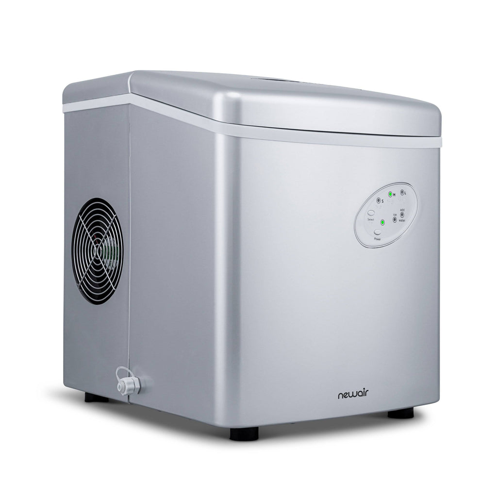 Silver Countertop Ice Maker J3305