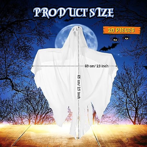 12 Pcs Halloween Hanging Ghost Decoration 27.5 Inch J214