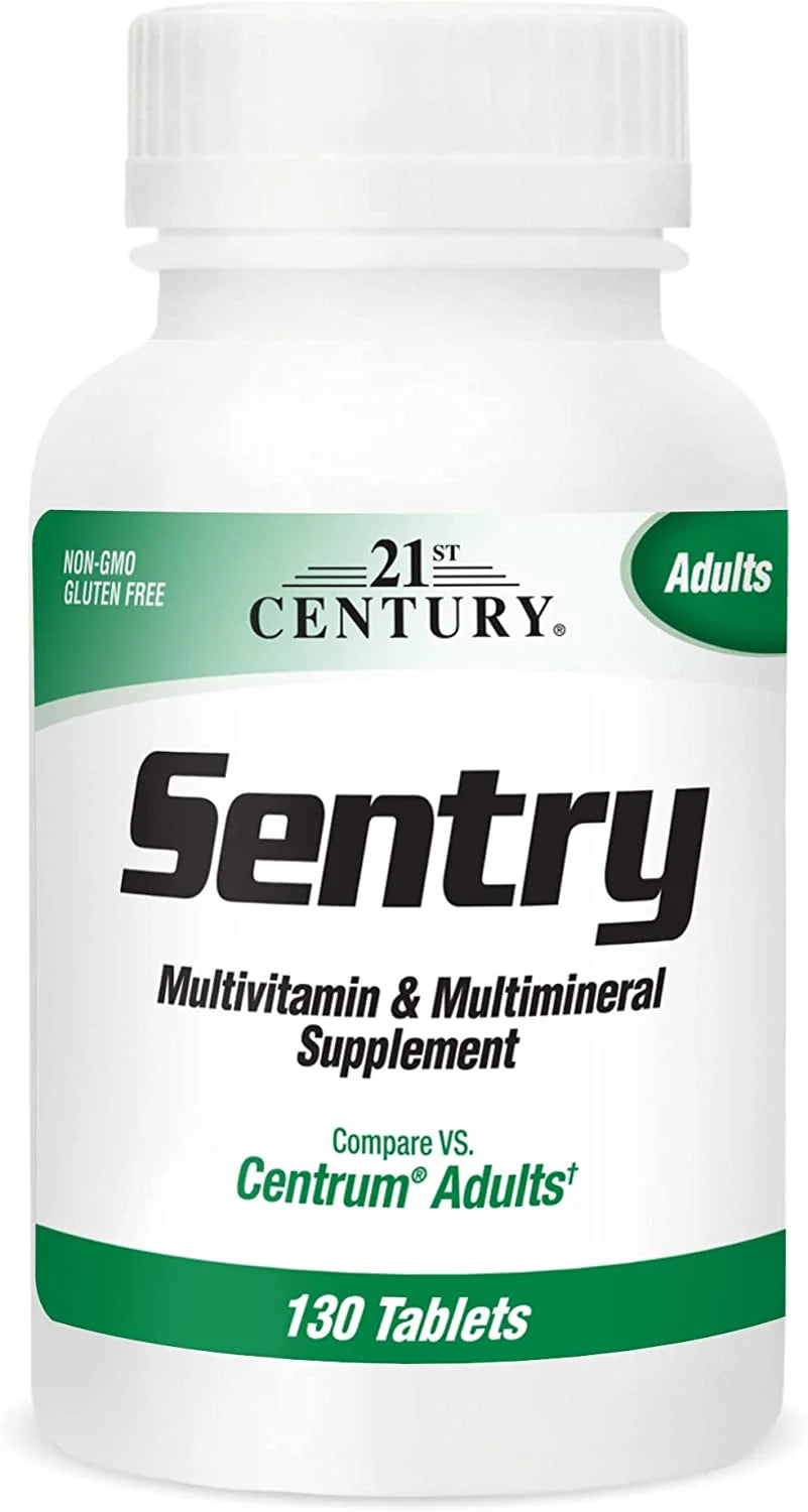 130 Ea, 2 Pack Multi Vitamin And Mineral Tablets M55633