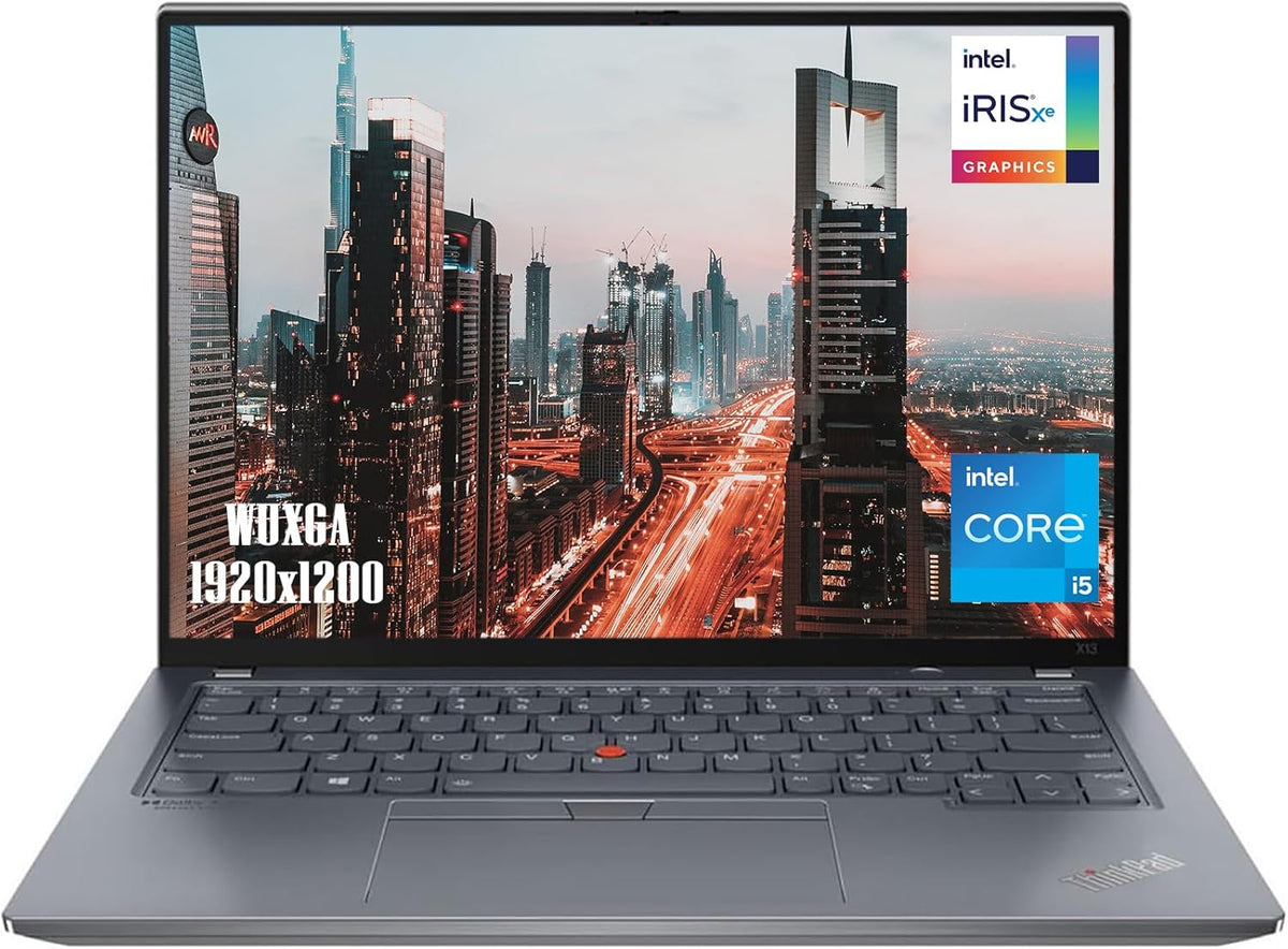 13.3" WUXGA Intel Core i5 8GB RAM 1TB SSD Backlit Keyboard Fingerprint WiFi 6 IR Webcam Windows 11 Pro Silver Laptop Z709377