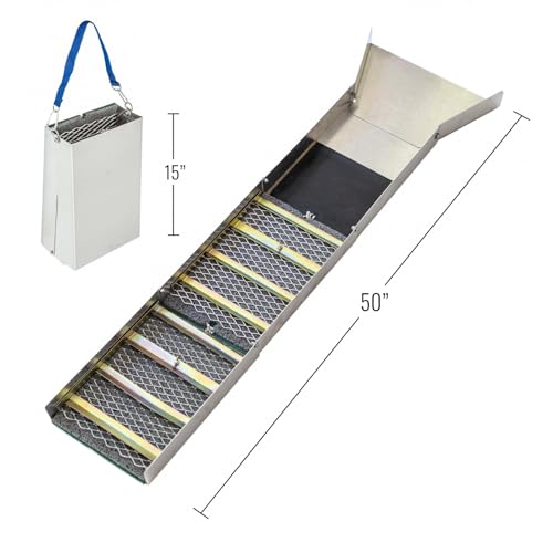 21pc Gold Prospecting Mining Kit with Classifier Screens L9646