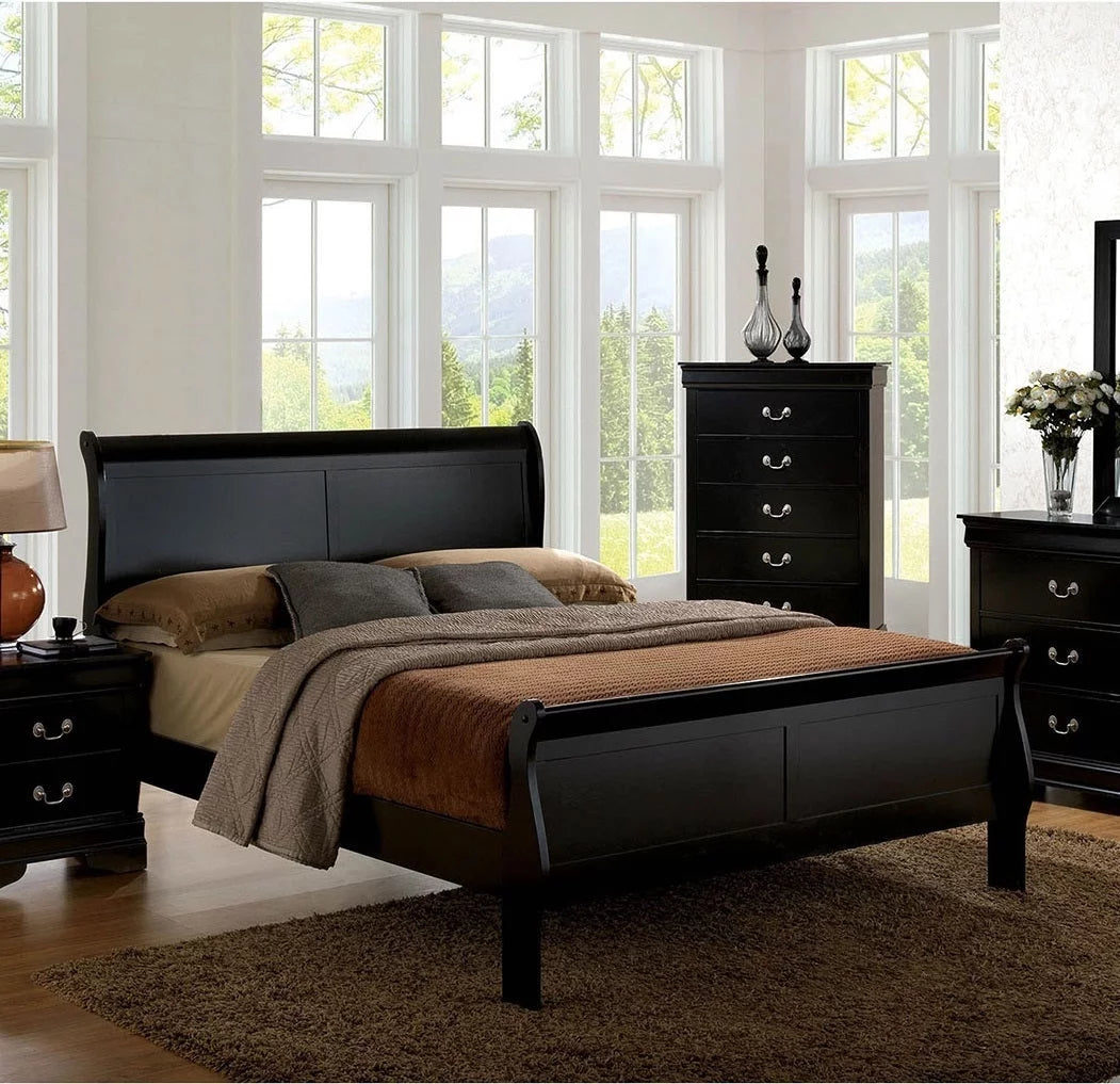 Sleigh Bed - Full H1055