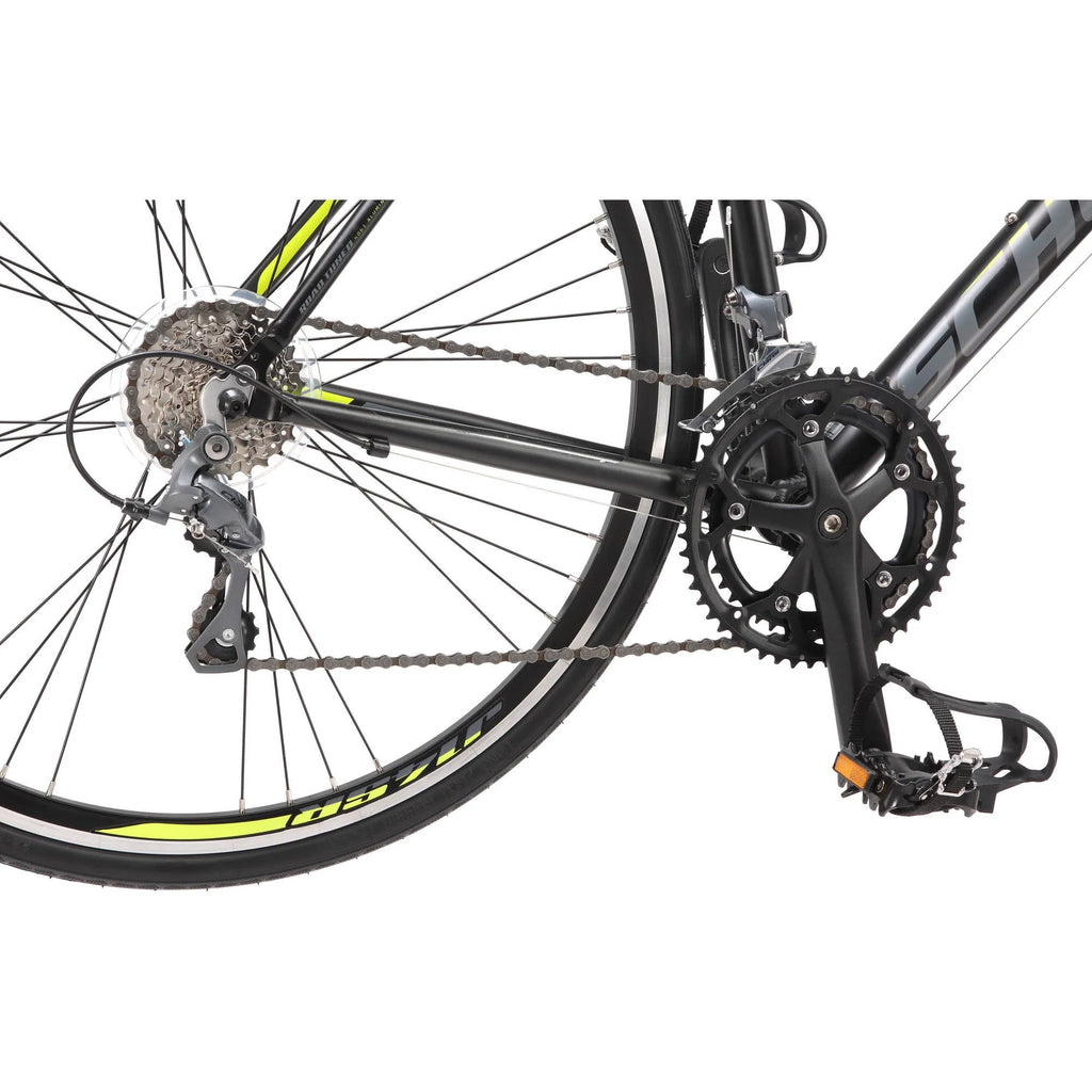 700C Men's Road Bike, Matte Black E838