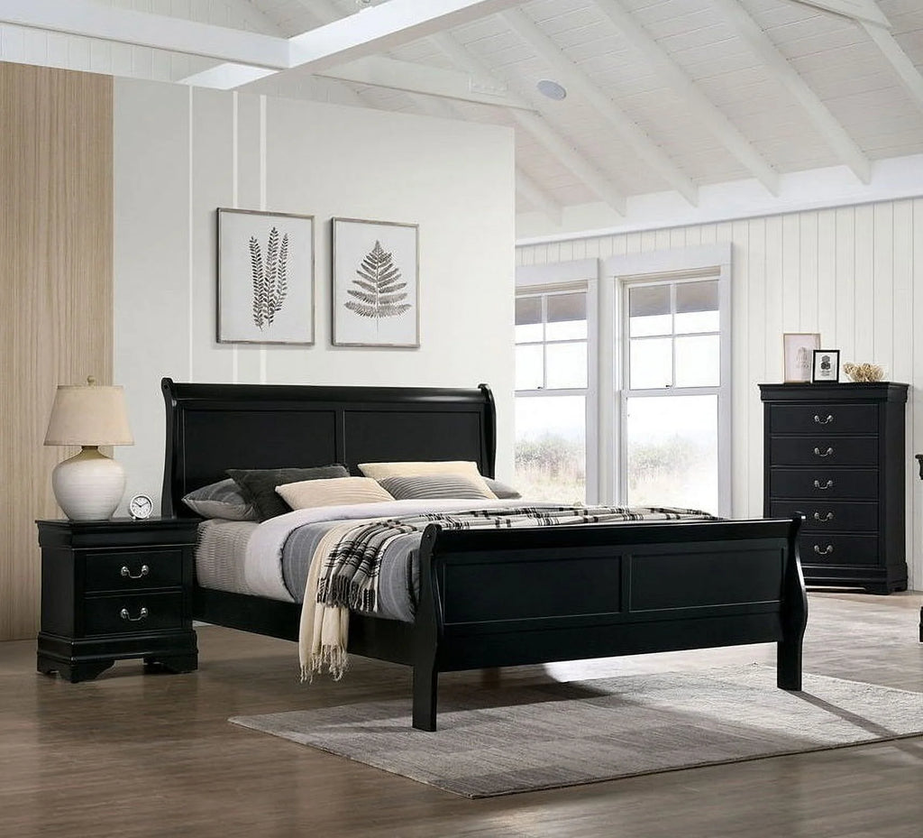 Sleigh Bed - Full H1055