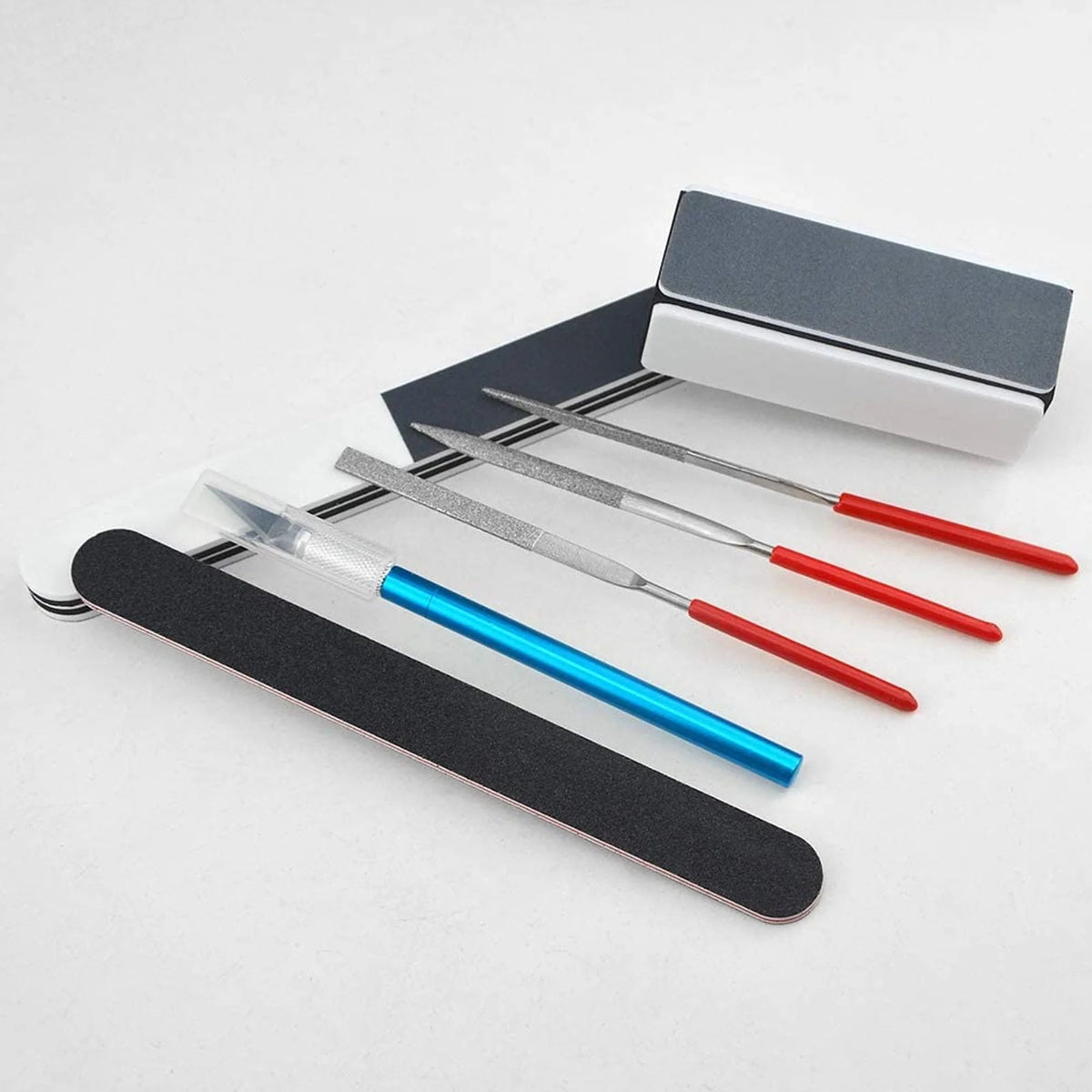 24 Pcs Plastic Model Building Tools Craft Set J184947