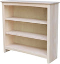 Unfinished Shaker Bookcase X99066