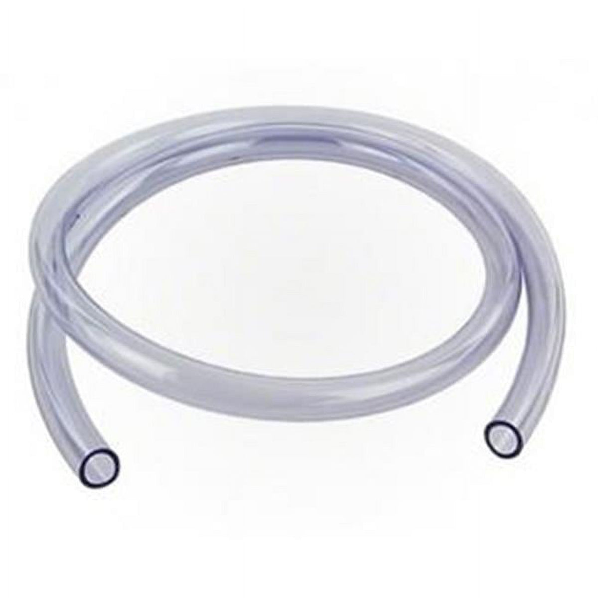 0.75 in. Clear & White Vinyl Tubing, 10 ft. Roll Q310202