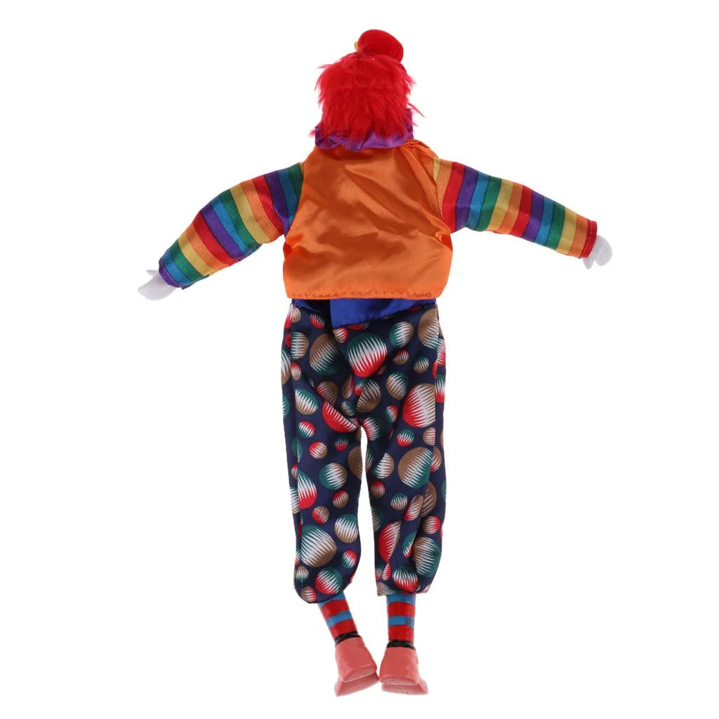 Porcelain Clown Doll Collectible T942